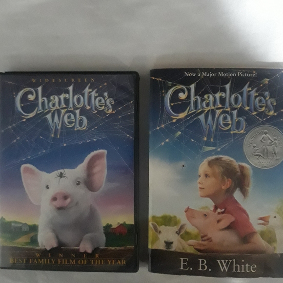 Charlotte’s Web DVD & Book Set with Slipcover - Picture 3 of 10